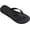 Black, variant on Havaianas Top Flip Flops for Women - Summer Style Sandals - Black, 7/8
