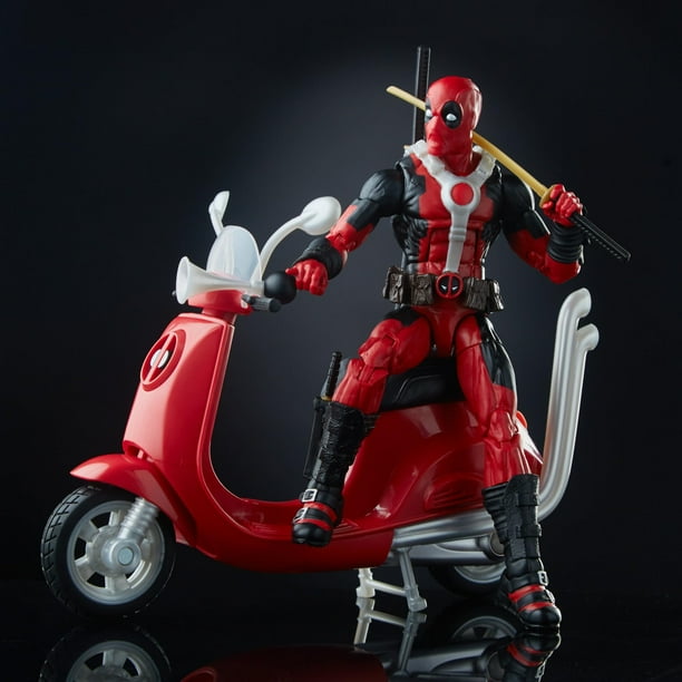 Deadpool marvel legends scooter discount