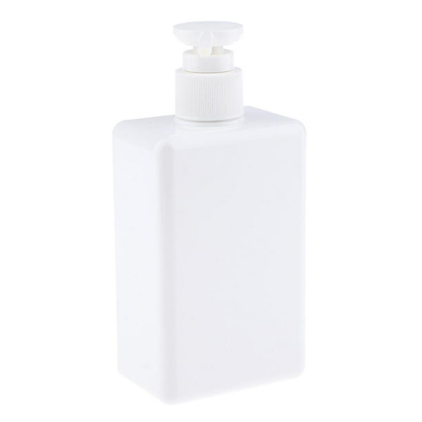Botella de bomba vacía, botella de champú, botella de crema, botella de spray, botella de viaje, cosmético, Blanco