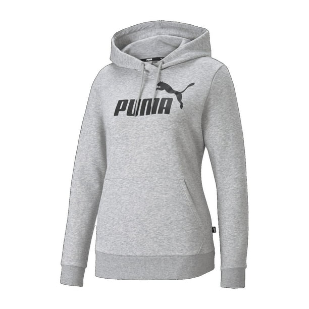 Sudadera Puma ESS Logo Hoodie para Mujer 586788-04 gris XS Puma 586788-04 SUD. ESS LOGO HOODIE