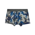 thumbnail image 3 of Bóxer Zaga para Hombre, Corto Double Brush Azul 3 Piezas Talla CH, 3 of 4