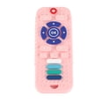 thumbnail image 1 of Juguete de dentición de silicona con forma de TV para bebés y niños pequeños, color rosa, 1 of 14