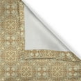 thumbnail image 4 of Ambesonne Beige Grommet Curtain Single Panel, Damask Vintage Bohemian, 50"x60", Cream Beige, 4 of 5