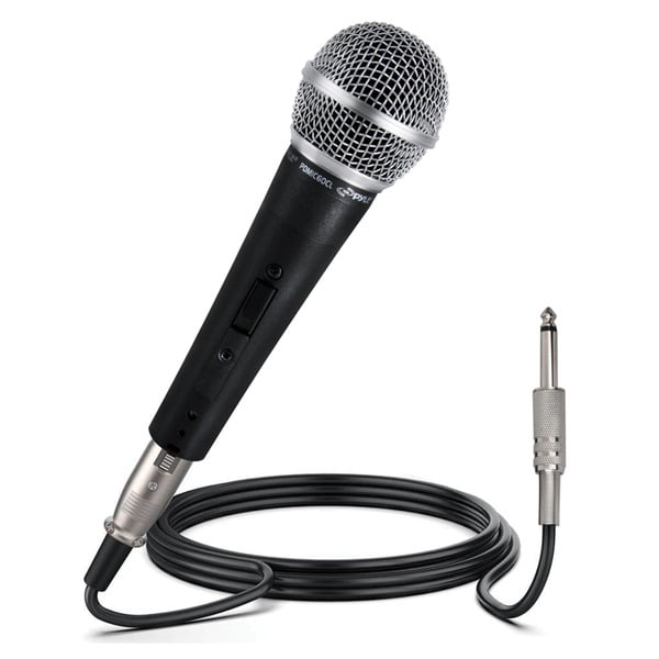 Pyle® Professional Handheld Unidirectional Dynamic Microphone Walmart