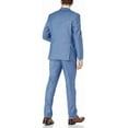 thumbnail image 3 of Adam Baker Men's Classic Fit 3-Piece Jacket, Vets, Trousers Vested Suit Set - Many Sizes & Colors Available, 3 of 3