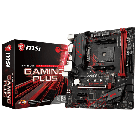 MSI B450M GAMING PLUS AMD Motherboard (Best Amd Htpc Motherboard)