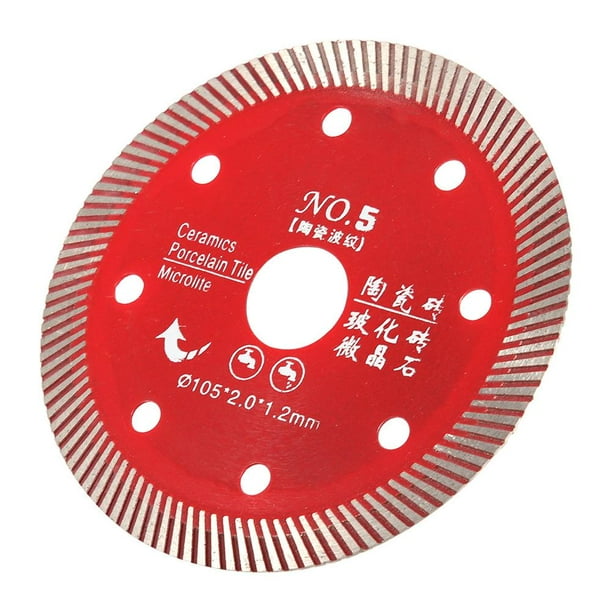 Qiilu Red Diamond Saw Blade For Cutting Concrete Granite Marble
