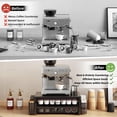 thumbnail image 6 of SLUMLOVE K Cup Holder Organizer, 2-Tier Universal Drawer Organizer for  63/80 Capsules with Sliding Drawers & 2 Accessory Baskets, Coffee Station Organizer for Kitchen, Office, Coffee Bar, 6 of 8