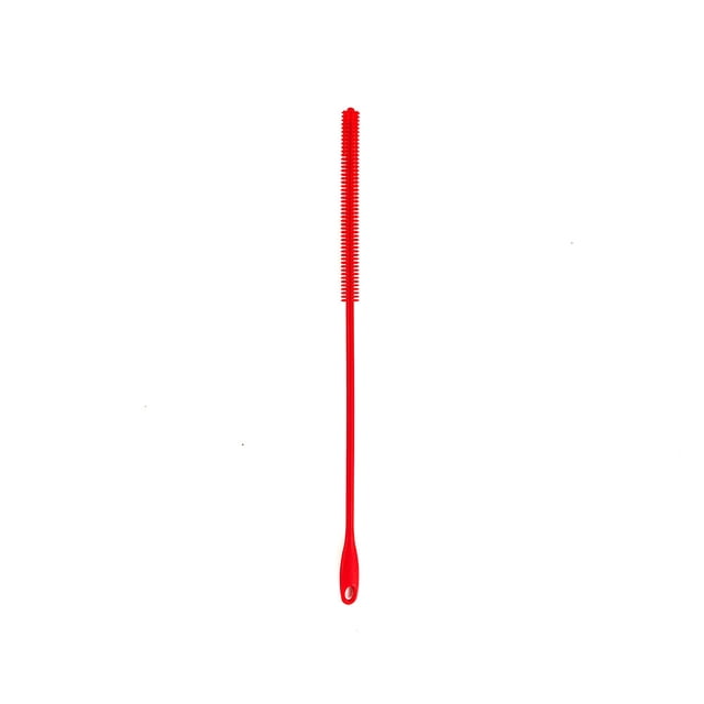 Cepillo de paja de silicona de grado alimenticio, cepillo de pezón de cerdas de alta densidad, cepillo de tubo de ensayo de silicona de limpieza al por mayor transfronterizo