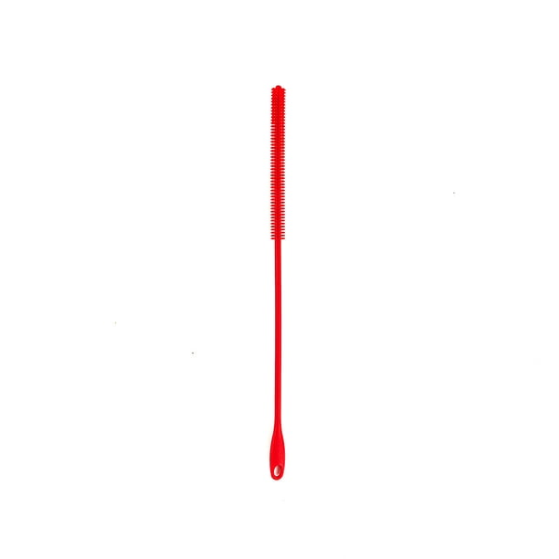 Cepillo de paja de silicona de grado alimenticio, cepillo de pezón de cerdas de alta densidad, cepillo de tubo de ensayo de silicona de limpieza al por mayor transfronterizo