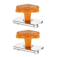 thumbnail image 6 of OUNONA 2Pcs Adjustable Stainless Steel Bottle Can Opener Smooth Rotation Orange for Kitchen, 6 of 8