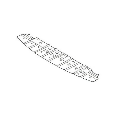 Genuine OE Mitsubishi Lower Tie Bar - 5256B724 Fits select: 2017-2020 MITSUBISHI MIRAGE G4 ES