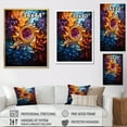 thumbnail image 4 of Designart "VORTEX Kaleidoscope I" Abstract Wall Art Print, 4 of 5