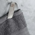 thumbnail image 6 of BNM Cotton Heavyweight Hand Towel, Set of 6, Gray, 6 of 8