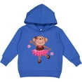 thumbnail image 2 of Inktastic Ballerina Dance Monkey Toddler Hoodie, 2 of 4