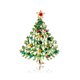 thumbnail image 1 of CHAO Broche de botones, botones de alfiler de camisa de árbol de Navidad, imperdible de seguridad, broches de botones para evitar exposición accidental, para decoración de ropa, jeans y bufandas, 1 of 5