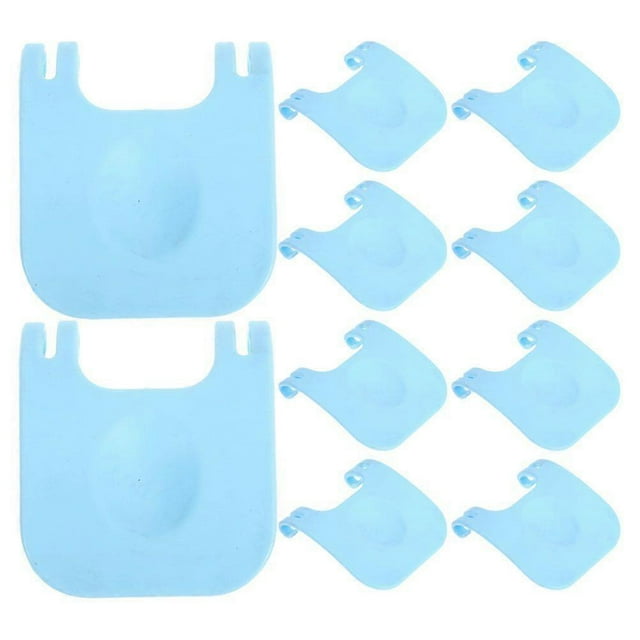 10pcs Rabbit Cage Wire Crate Door Lock Buckle Connector Latches Clamp for Cat Dog Pet Cages Buckles Fence Fixing Clip DIY Reinforced Combine Snap Spli