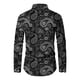 thumbnail image 3 of Camisa Casual De Manga Larga Estampada Para Hombres Moda, 3 of 5