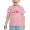 thumbnail image 2 of Chihuahua Dog Heartbeat Cute Toddler Tshirts for Boys Girls (Pink, 2T), 2 of 5