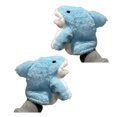 thumbnail image 1 of Marioneta de mano de tiburón de 11 pulgadas, peluche de animales del océano con boca móvil, juguete de tiburón de peluche suave para niños, juego de rol, regalo educativo., 1 of 7