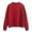 Red, variant on Women Blouses Ladies Christmas Sweaters Long Sweat Shirts Women Yoga Sweatshirts for Womens Work Quarter Zip Womens Sports Hoodie Foam Christmas Shirt 9 Half Cut Sweaters for Yoga Jacket Brown XL