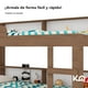thumbnail image 5 of Litera Doble Individual Base Cama Con Estante KingsHouse cafe, 5 of 7