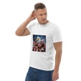 thumbnail image 6 of Happy 4th of July America!! What is more American than a bald eagle sipping a cold one next to the flag? (White, 4XL), 6 of 7