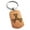 Rose, variant on Stainless Steel Celtic Triquetra Interlaced Knot Engraved Dog Tag Keychain Keyring