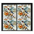 thumbnail image 1 of Floral Static Cling Window Film Removable Decorative Privacy Sticker for Glass Doors and Windows Botanical Design Sun Blocking, 1 of 5