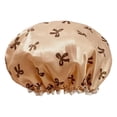 thumbnail image 1 of Gorro de ducha para mujeres y hombres, regalo, accesorio multiusos para hoteles, salones de belleza y uso doméstico. Oro, 1 of 10