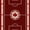Dusty Crimson, variant on GENIMO 2'x3' Area Rug, Washable Rug Non Slip Soft Fleur-de-lis Tricolor Indoor Door Mat for Entryway Kitchen Laundry Bathroom, Vintage Tricolor