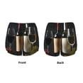 thumbnail image 3 of Balery Two Bottles Of Red And White Wine Pantalones cortos deportivos para mujer con forro y dos bolsillos, elásticos, para entrenamiento, gimnasio, yoga-Small, 3 of 7