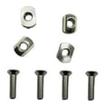thumbnail image 2 of 4 Set Hydrofoil Mounting T Nuts M8 Steel Lightweight Sliding T Nuts Hydrofoil T Nuts Set Durable for Paddle Board Hydrofoil Tracks Fittings, 2 of 9