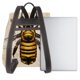 thumbnail image 3 of Balery Honey Bee Mochila de Cuero para Mujeres, Gran Capacidad, Bolsa de Viaje Multifuncional, Mochila de Cuero y Bolsa de Hombro para Mujeres, 3 of 4
