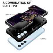 Samsung Galaxy A15 Case, Rosebono Hybrid Dual Layer Graphic Design Pattern Heavy Duty Protection Case For Samsung Galaxy A15 (Wiccan)