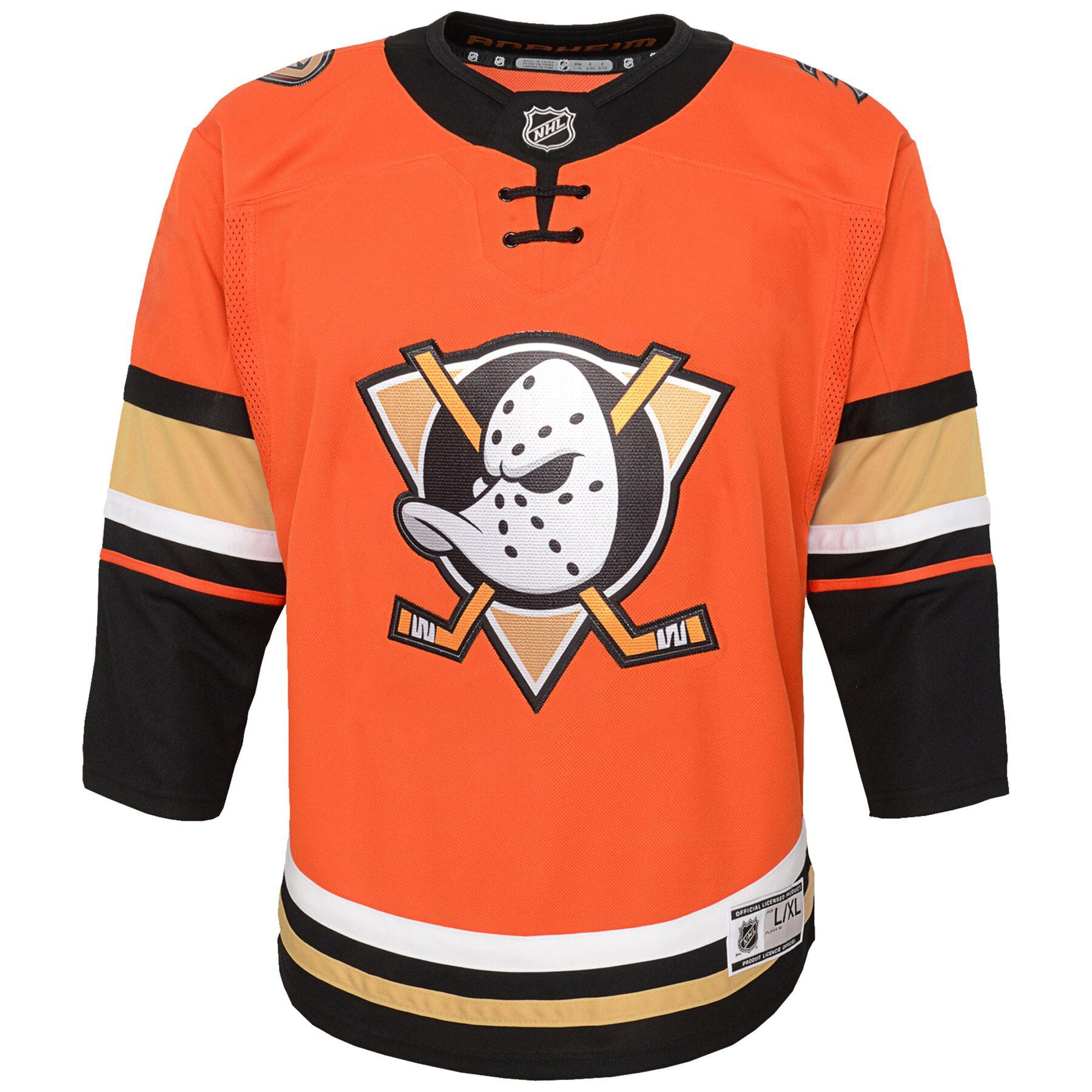 anaheim ducks youth hockey jersey