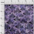 thumbnail image 2 of oneOone Cotton Silk Purple Fabric Sea Quilting Supplies Print Sewing Fabric By The Yard 42 Inch Wide, 2 of 4