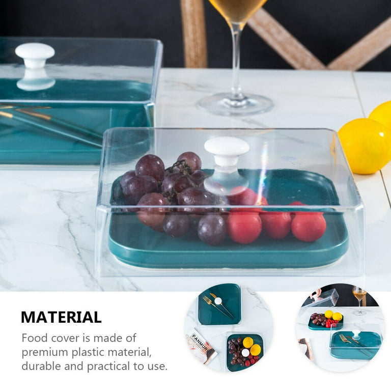  Hemoton Microwave Splatter Cover Fruit Snacks Glass