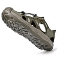 thumbnail image 2 of YOURDIARY Men's Closed Toe Hiking Sandals, Quick Drying Non-Slip Outdoor Water Beach Shoes for Men, Breathable Adjustable Summer Sandals for Camping Trekking, 2 of 8