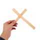 thumbnail image 4 of FELTECHELECTR 6Ud Cruz Decorativa Beige Hecha Con Tejido Para De Pascua Y Ambiente Religioso, 4 of 7