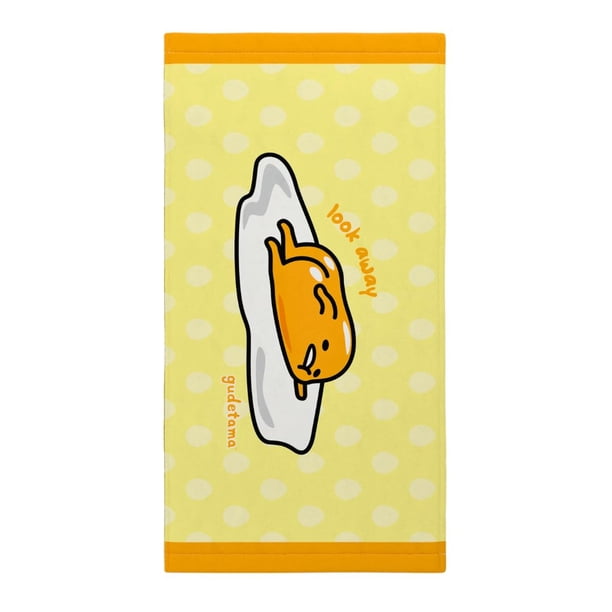 Toalla Franco Collectibles Gudetama, algodón supersuave, 150 x 75 cm