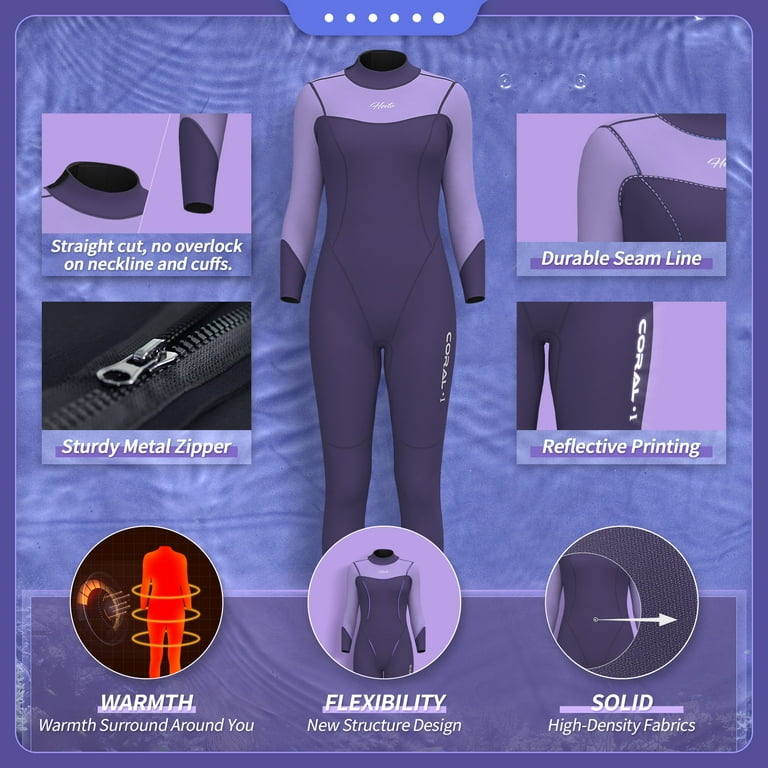 Wetsuit for women : Dynaflex 7mm