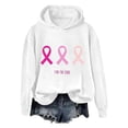thumbnail image 2 of VBARHMQRT Motorcycle Hoodie Cancer Shirts for Women Long Sleeve Cancer Awareness Shirt Ribbon Pattern Hooded Sweatshirts, 2 of 3