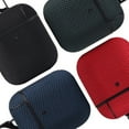 thumbnail image 2 of pitrice Earphone Case Nylon Waterproof Bluetooth Headphone Cover Protector Replacement for Airpods 1/2, Dark Green, 2 of 8