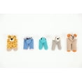 thumbnail image 3 of Cuddoll Cheetah Animal Two-Finger Puppets Amigurumi Organic Cotton Yarn Role-Play Small and Cute Toddler Durable Crochet Knitted USA Handmade Toys Birthday, and Easter Adorable Gift for Kids set of 2, 3 of 3