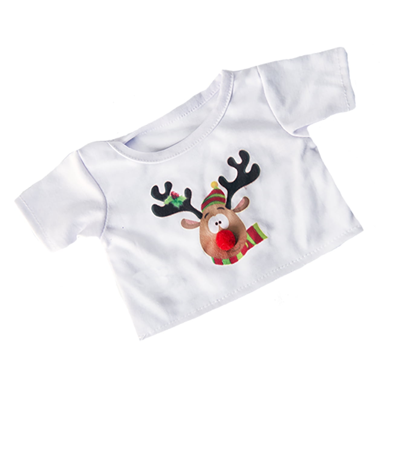 Reindeer T-Shirt Fits Most 14-18 Your Own Stuffed Animals 