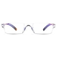thumbnail image 5 of 5 Pairs Reading Glasses, Blue Light Blocking Glasses, Computer Reading Glasses for Women and Men, Fashion Square Eyewear Frame (5 Color,+2.50 Magnification), 5 of 21