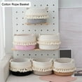 thumbnail image 4 of Osdhezcn Decorative Cotton Rope Storage Basket With Fashionable Tassels for Home Office, 4 of 19