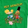 thumbnail image 3 of Hey Arnold! - Arnold, Gerald, and Abner - Men's Short Sleeve Graphic T-Shirt, 3 of 5
