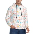 thumbnail image 2 of Sikiie Happy Easter Men's Hoodie, Essentials Hoodie, Sweatshirt, Pullover Hooded Sweatshirt for Men-X-Large, 2 of 7